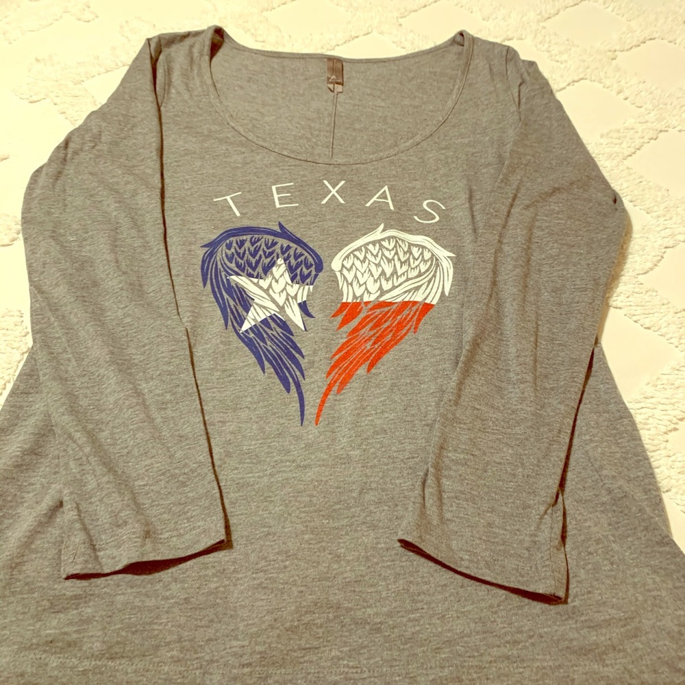 Long sleeved Texas t-shirt